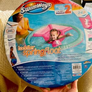 Pink float for a toddler, brand new